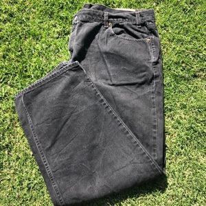 Levi’s 550 Relaxed Big & Tall Black Jeans VINTAGE